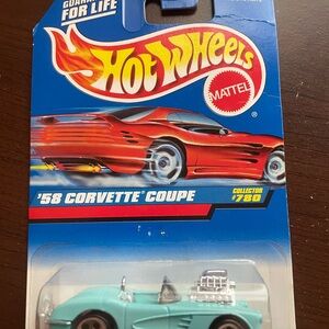 '58 Corvette Coupe - Blue